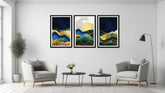 3 piece canvas wall art living room painting artwork home decoration
