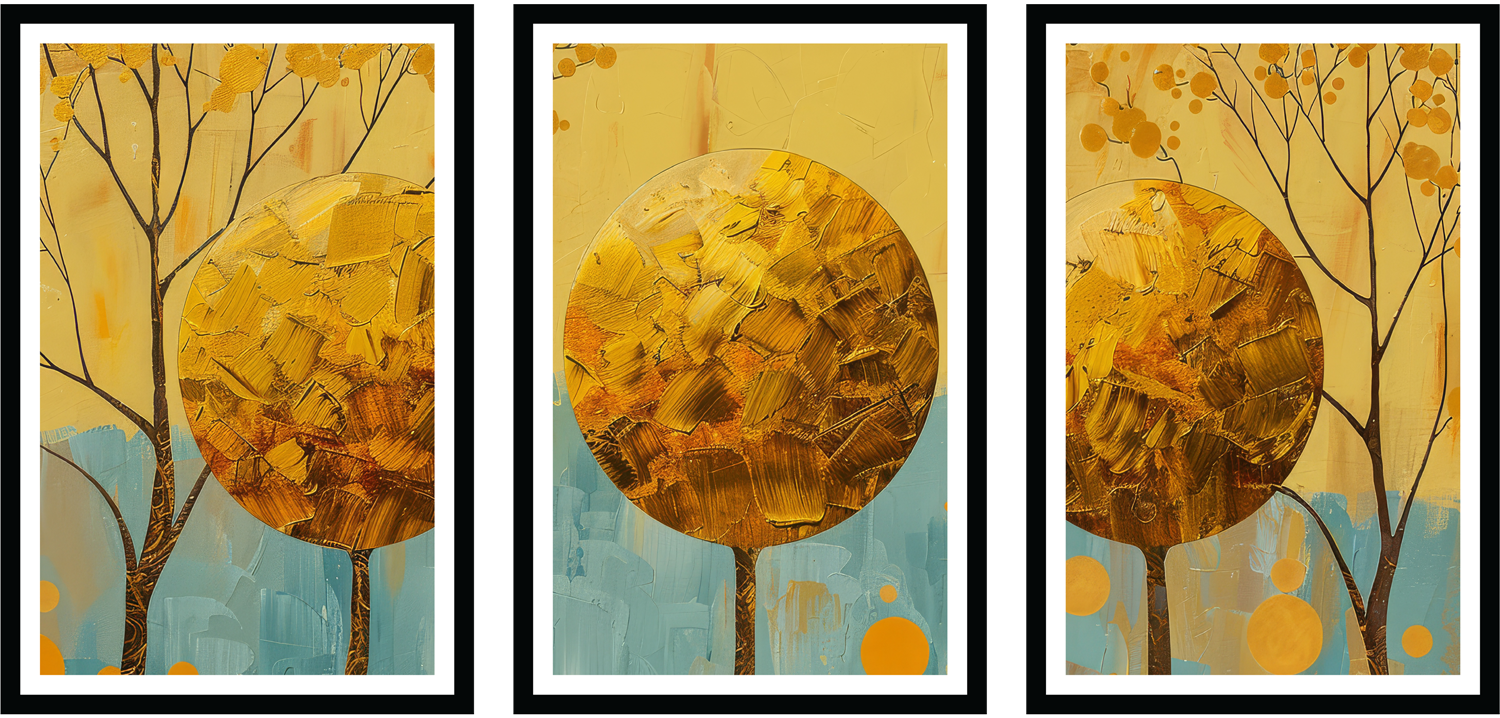 3 piece canvas wall art living room painting artwork home decoration