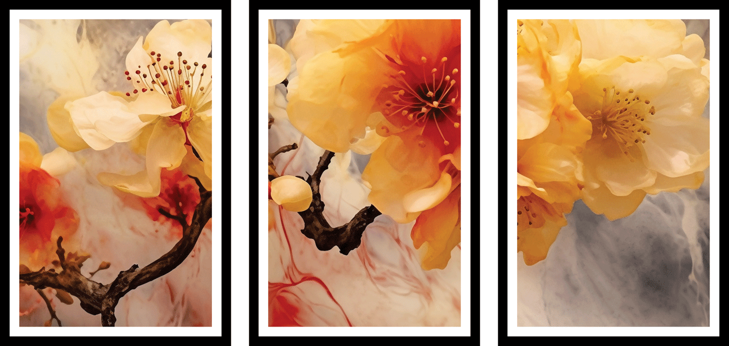 3 piece canvas wall art living room painting artwork home decoration