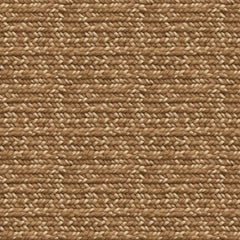 Close-up of a brown textured fabric with a herringbone pattern
