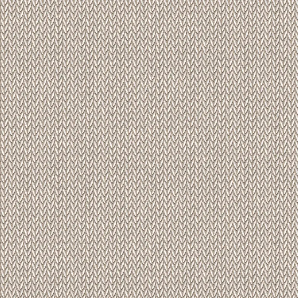 Textured beige patterned wallpaper