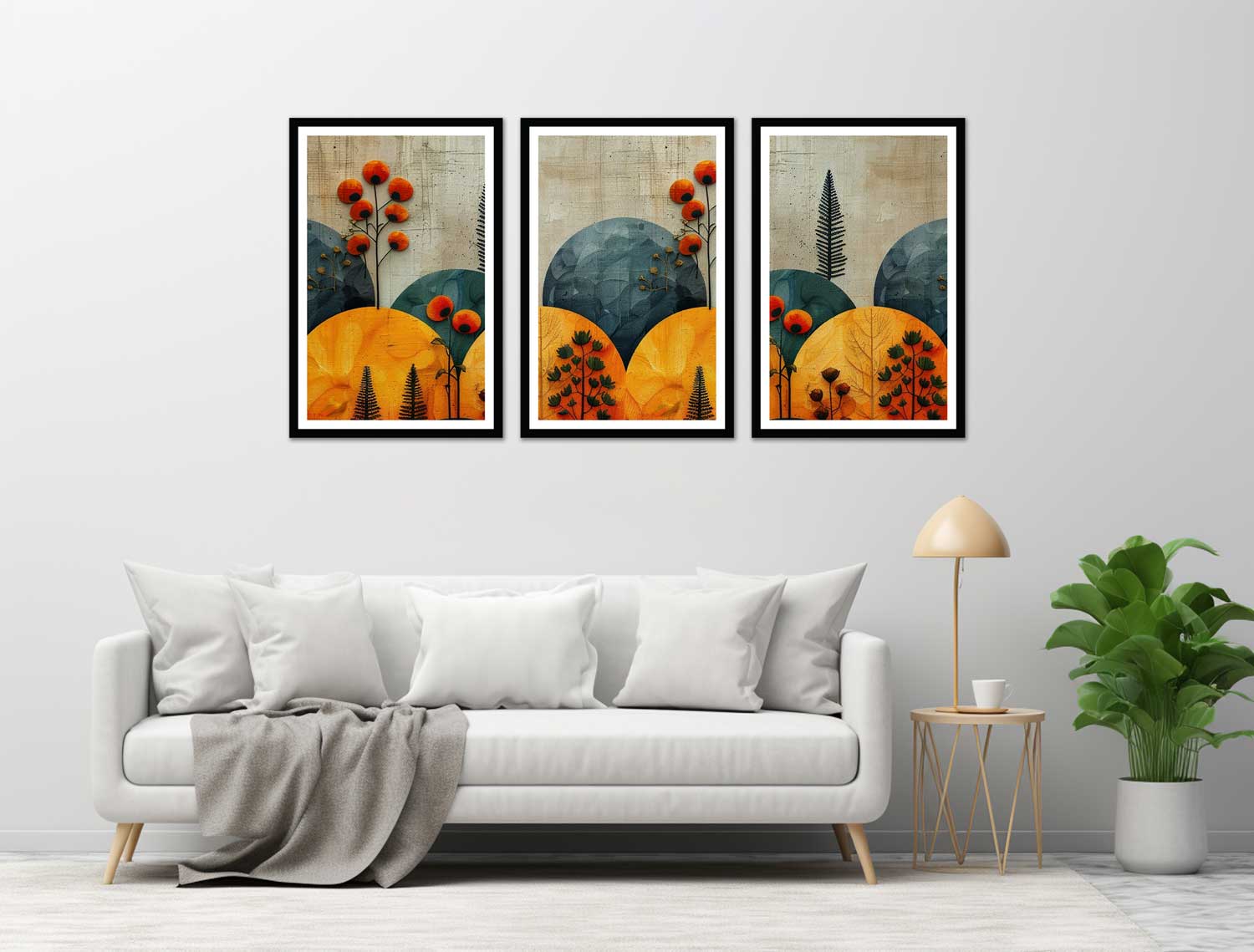 3 piece canvas wall art living room painting artwork home decoration