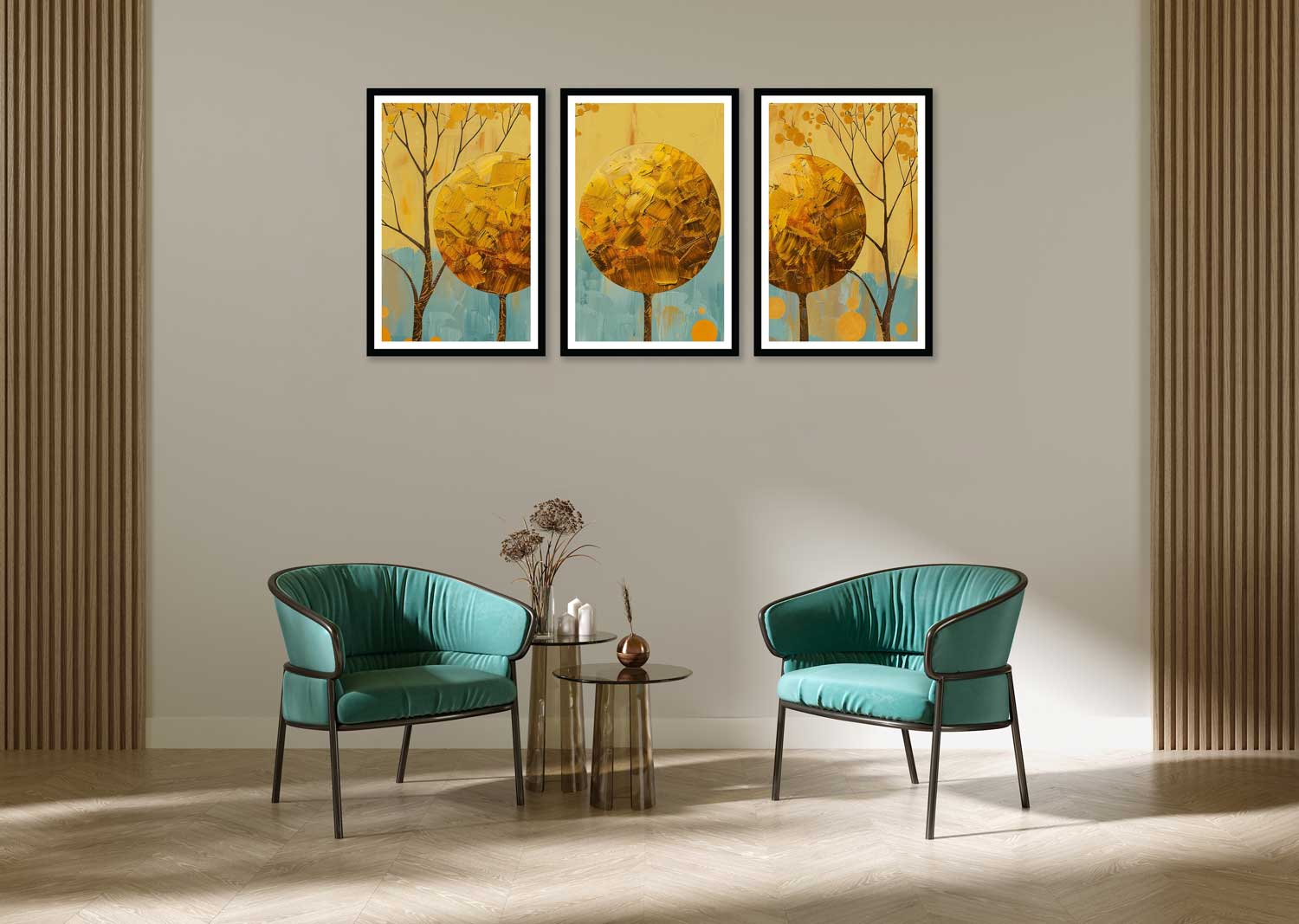 3 piece canvas wall art living room painting artwork home decoration