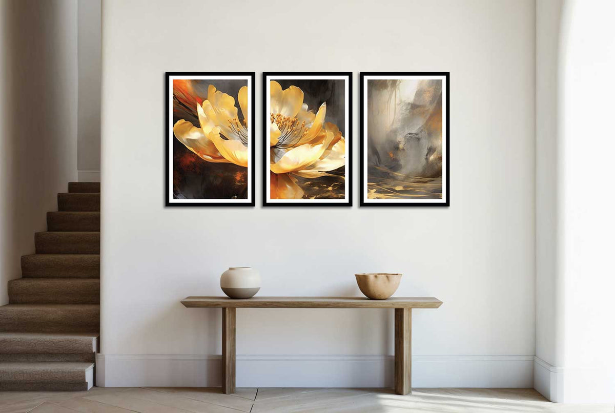 3 piece canvas wall art living room painting artwork home decoration