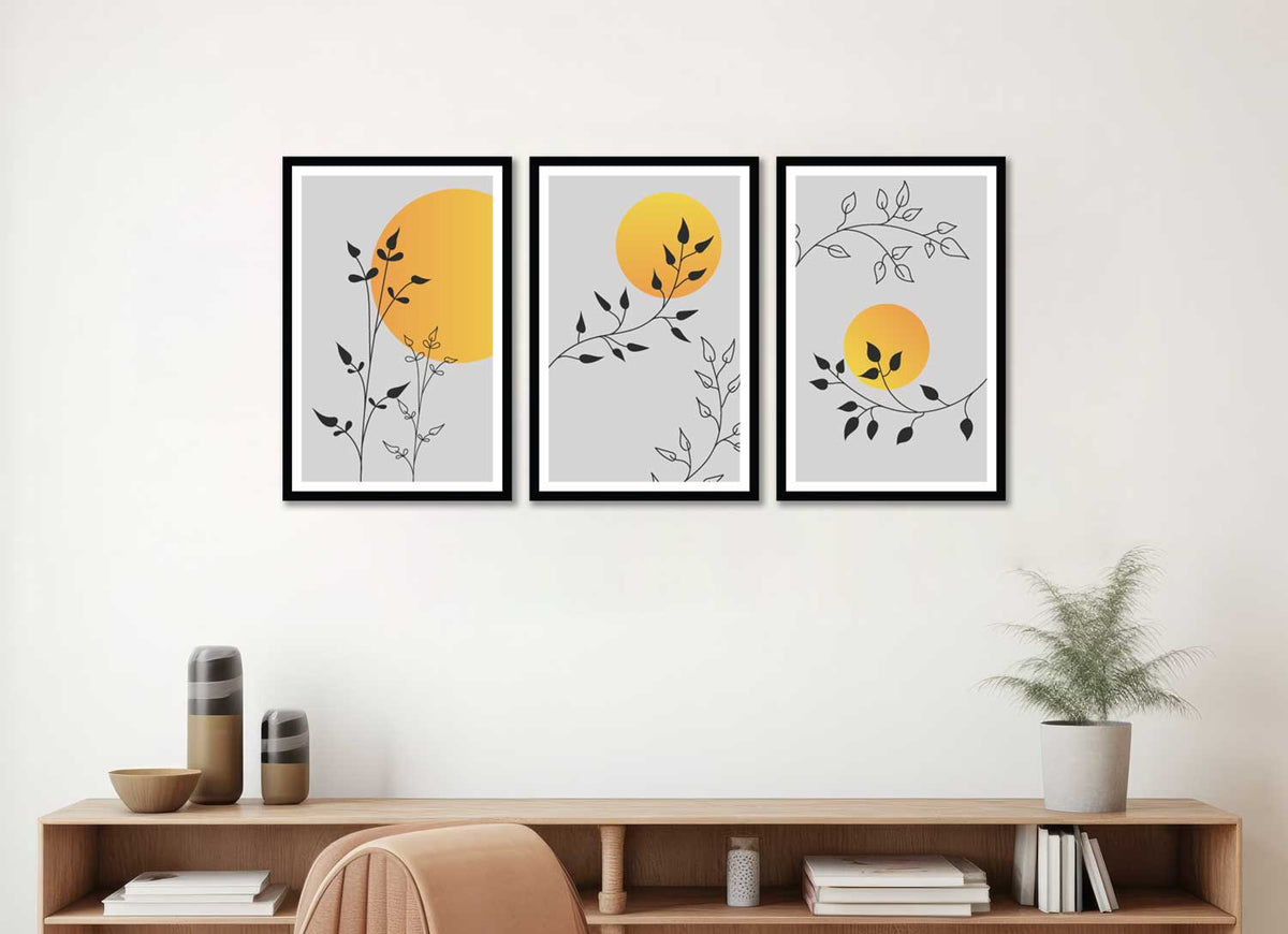 3 piece canvas wall art living room painting artwork home decoration