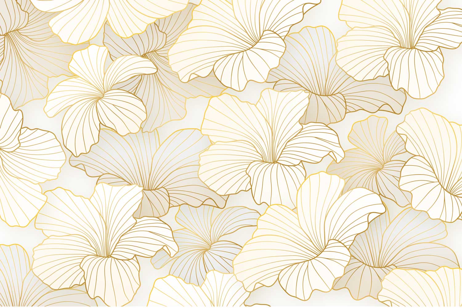 Golden-themed wallpaper with soft shine and rich texture