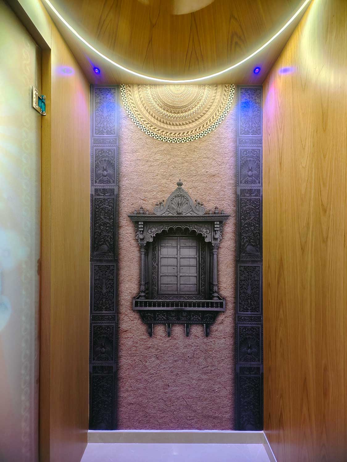Residencial Temple Wall