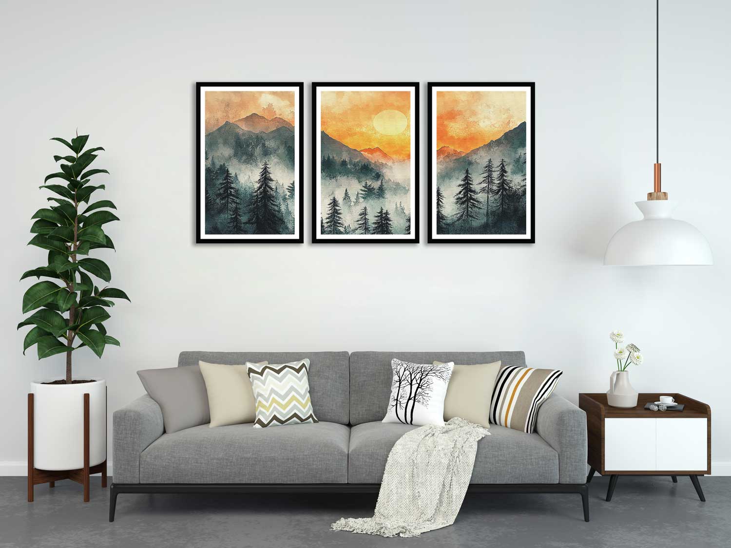 Ocean View 3 Piece Frame